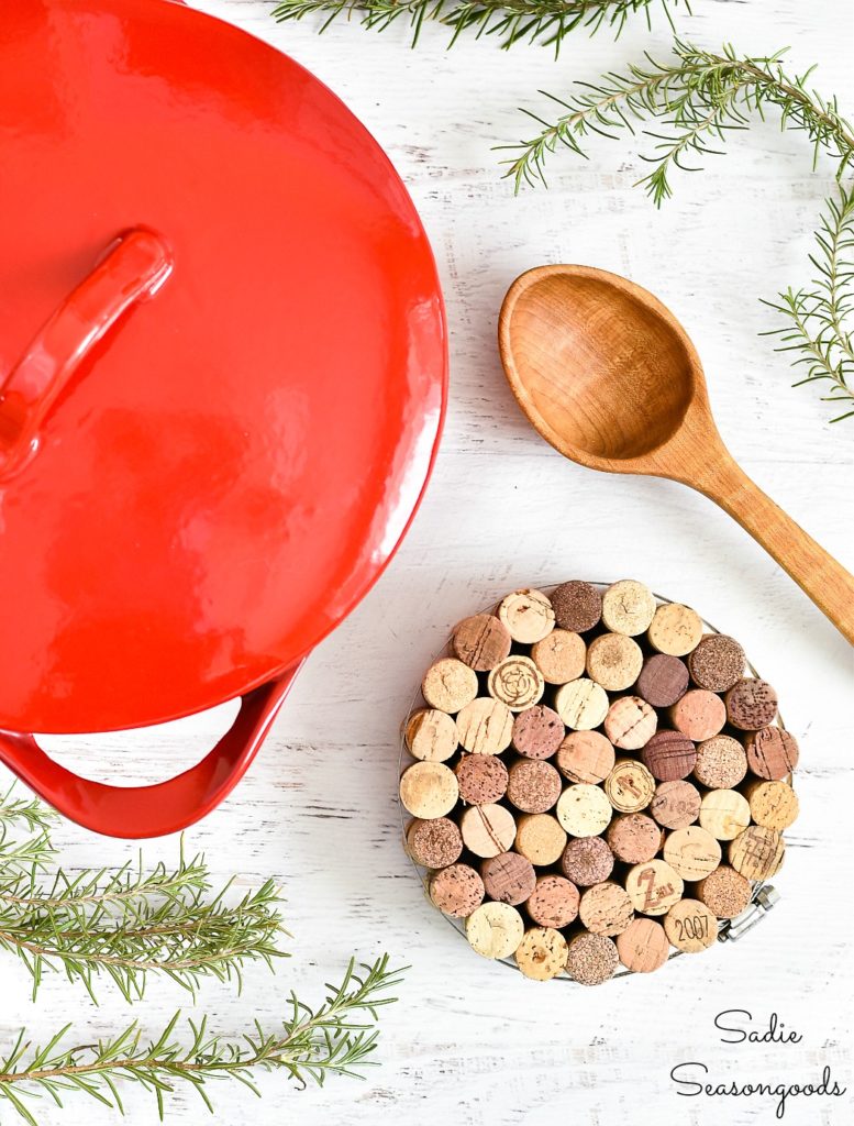 Drink the Wine, Save the Corks, Make a Wine Cork Trivet Later!