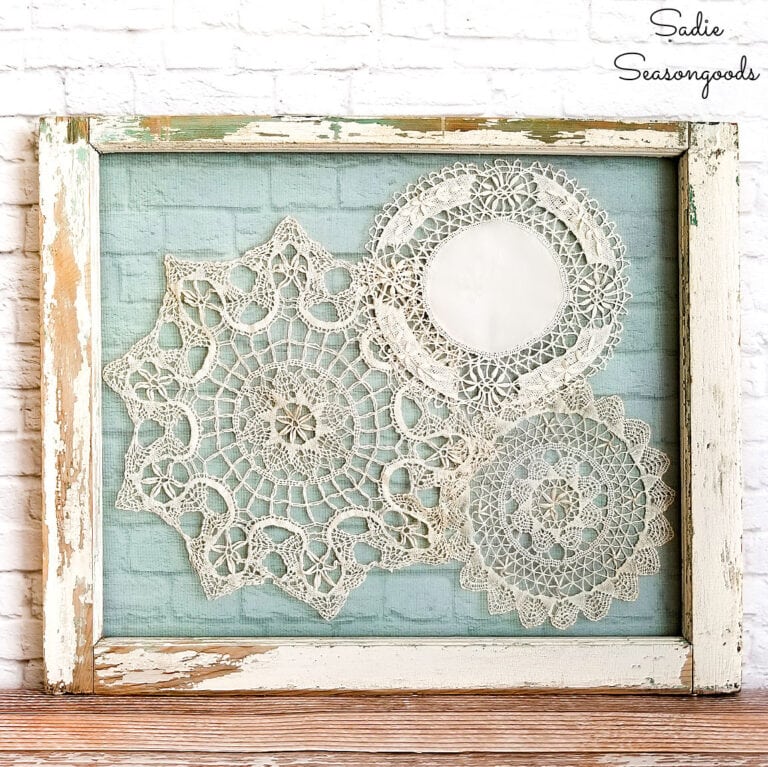 Doily Crafts and Upcycling Ideas for Vintage Doilies