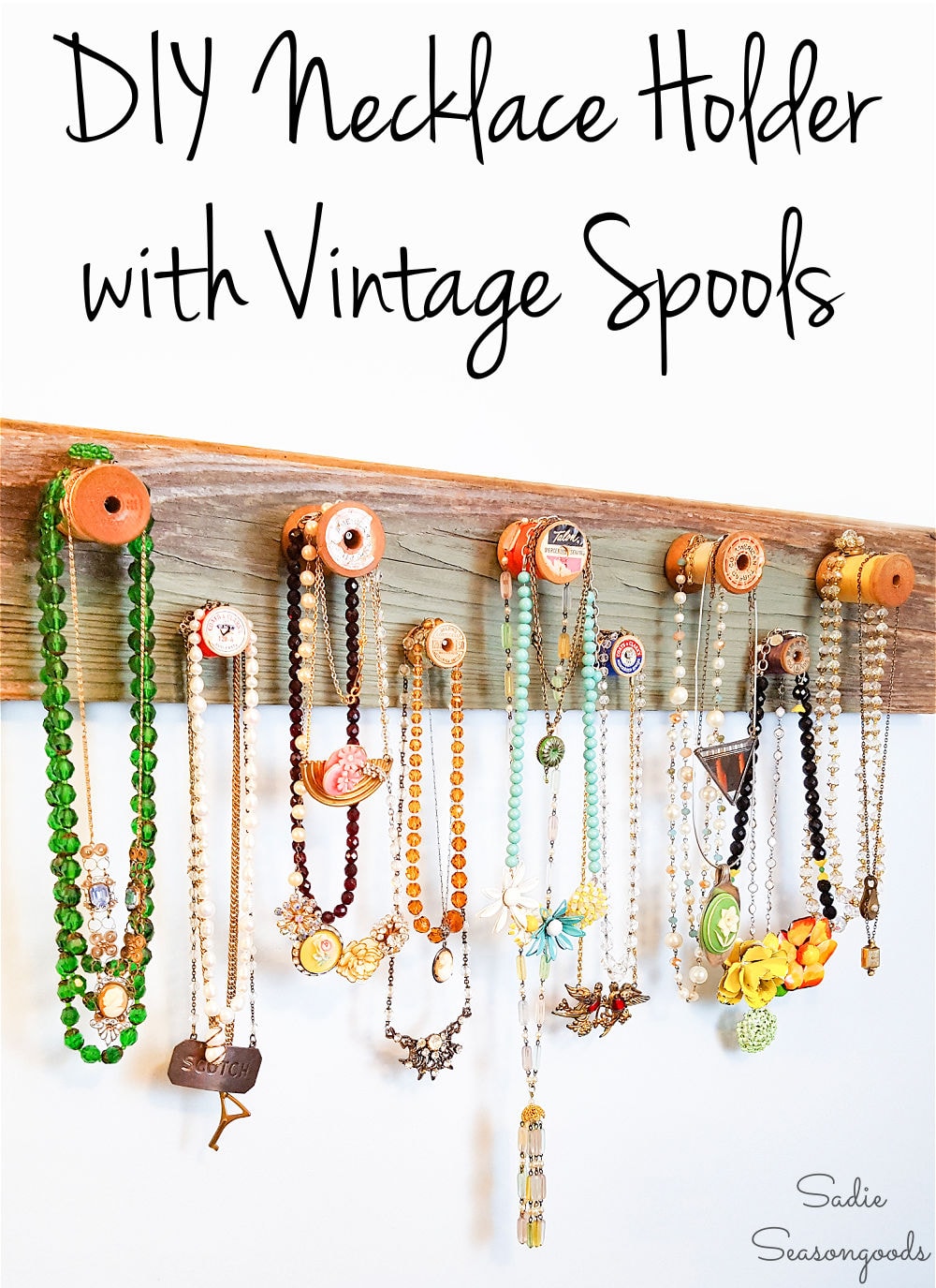 wooden necklace holder wooden necklace holder