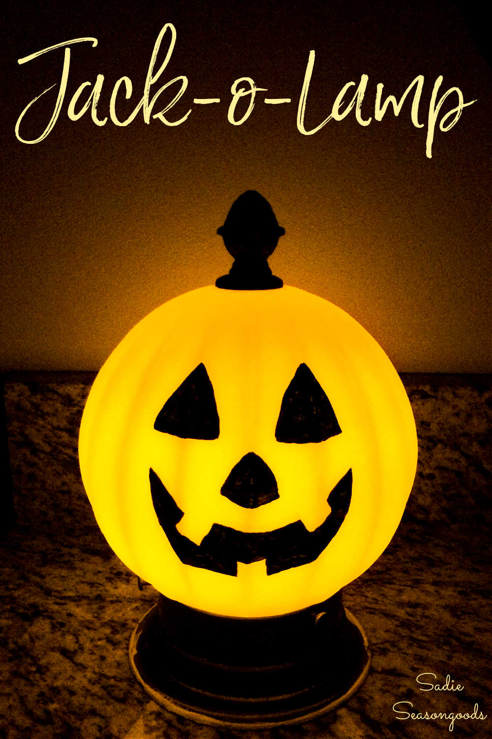 light up pumpkin