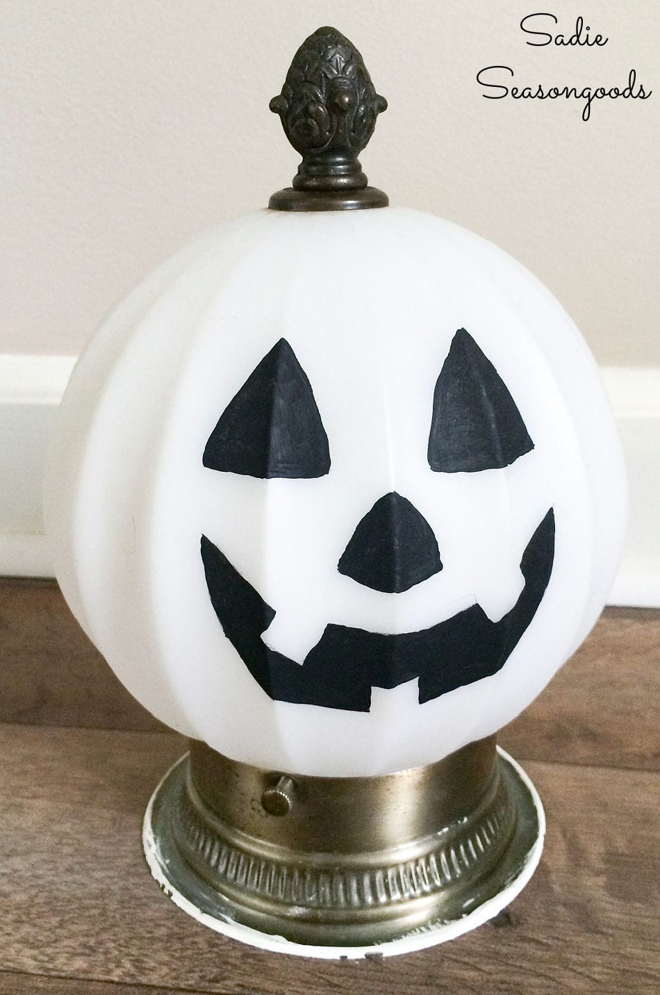 lighted jack o lantern