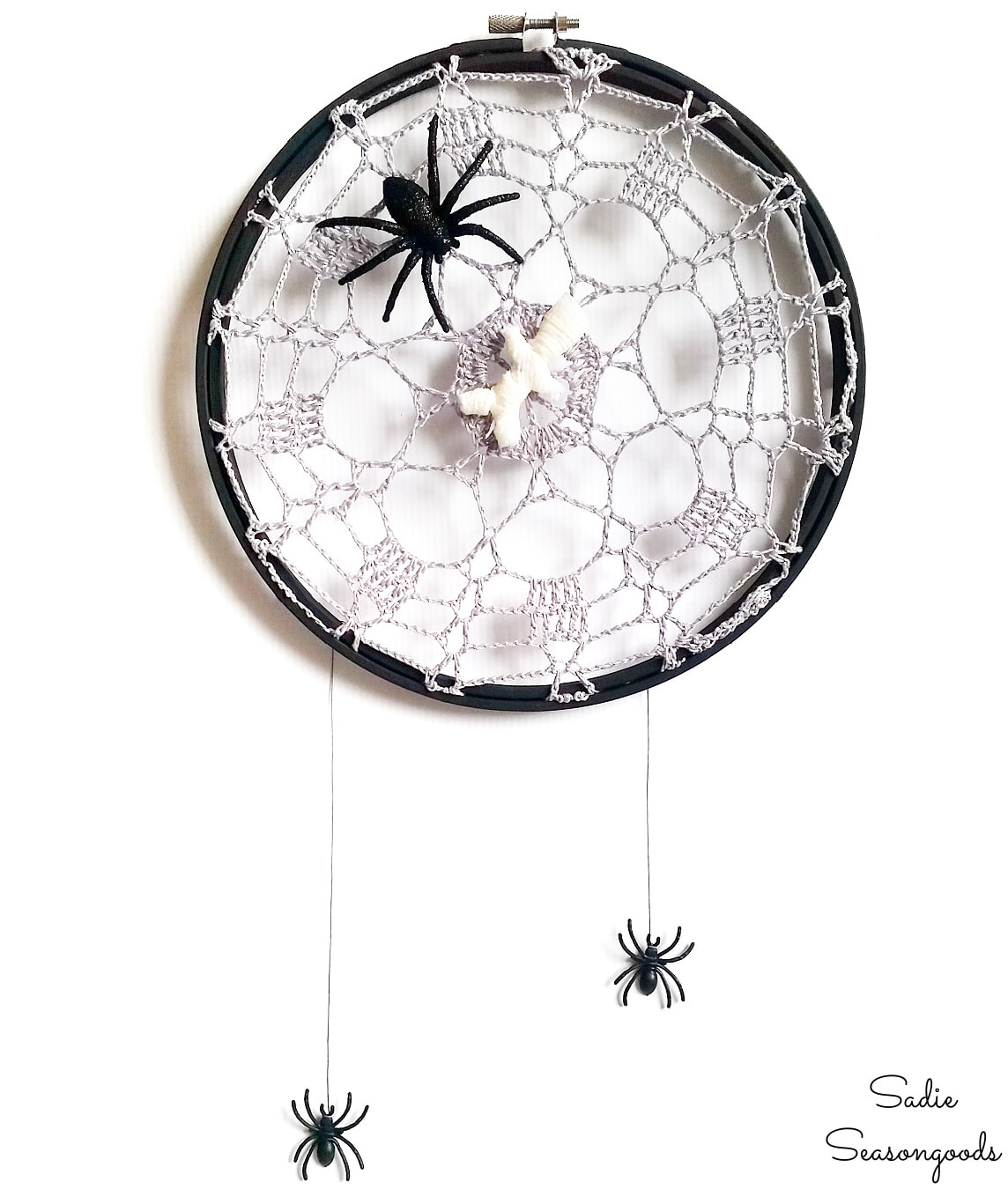 Spider Web Decor for Halloween