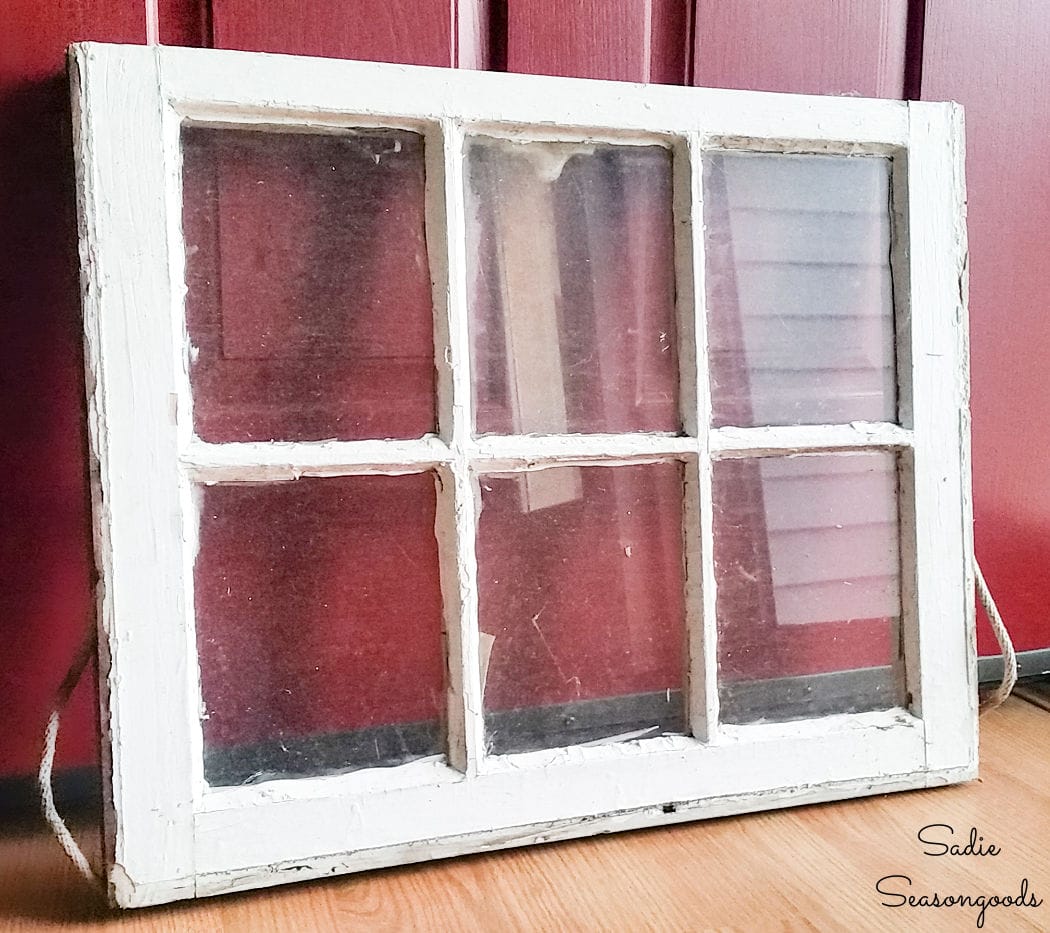 vintage window pane