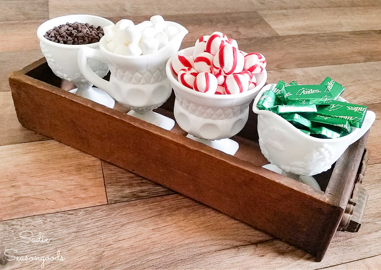 condiment set for hot cocoa toppings