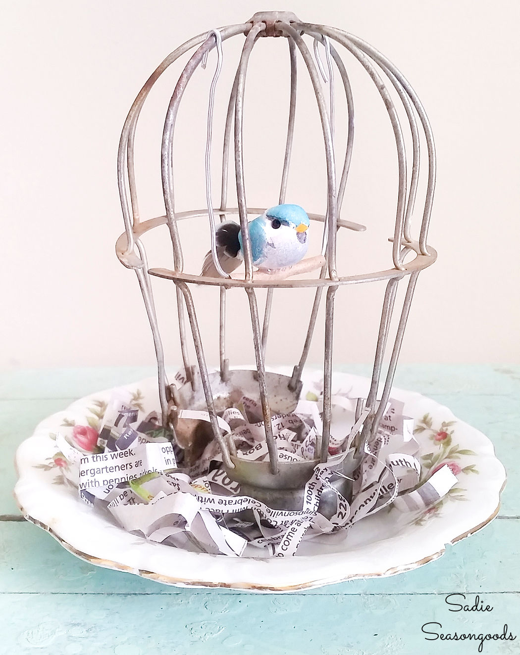 diy birdcage