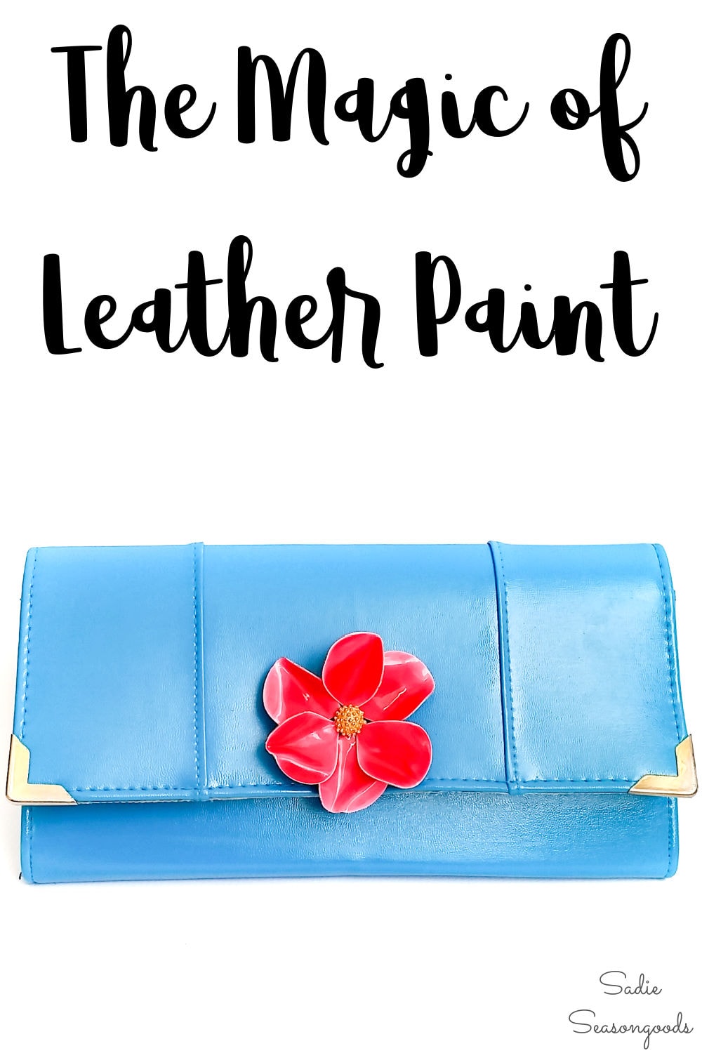 how to paint a purse with angelus leather paint
