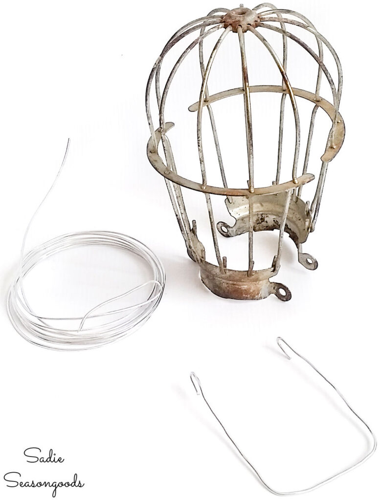 Bird Cage Decor from Cage Light Covers for Spring Decorating