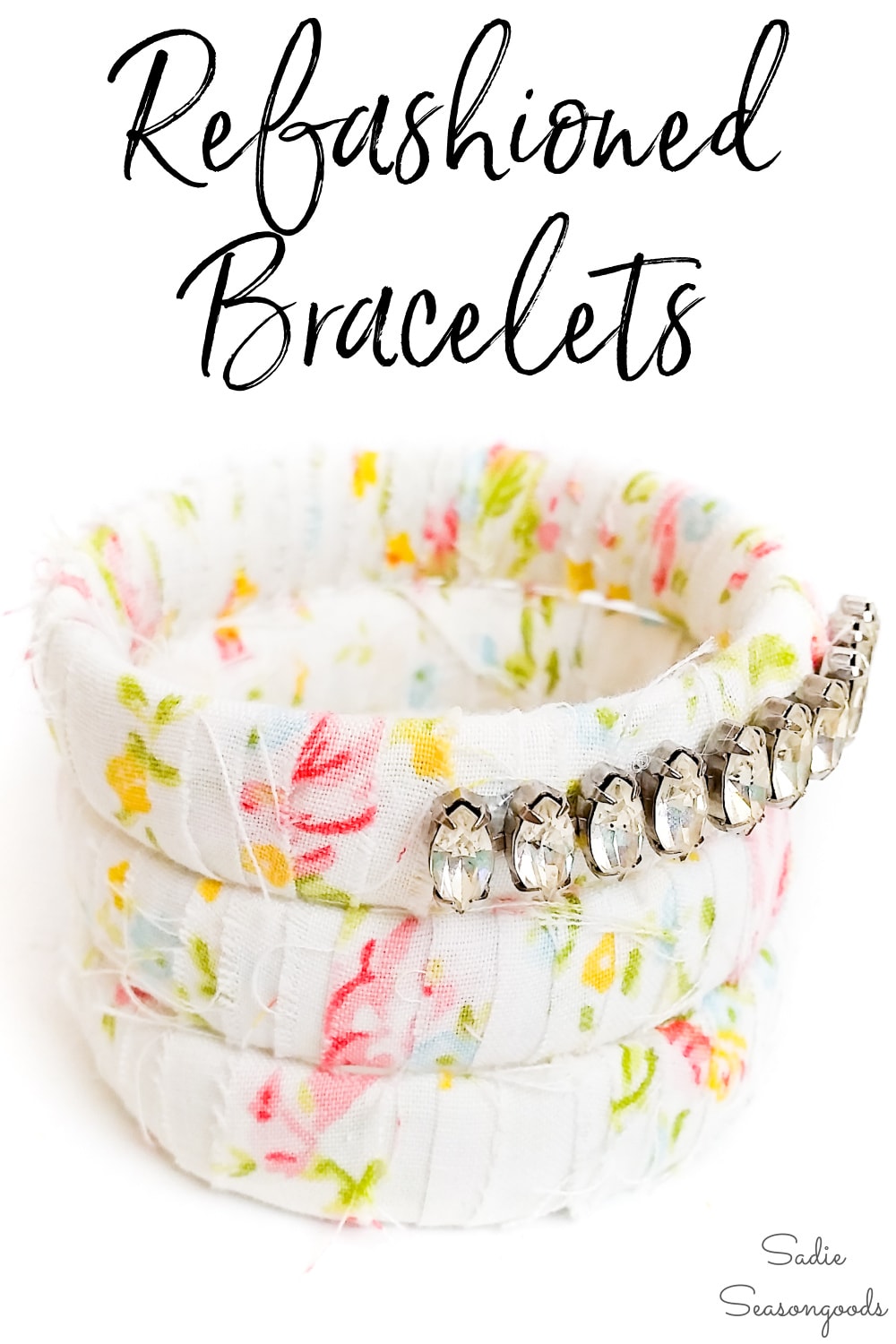 refashioning idea for thrift store jewelry