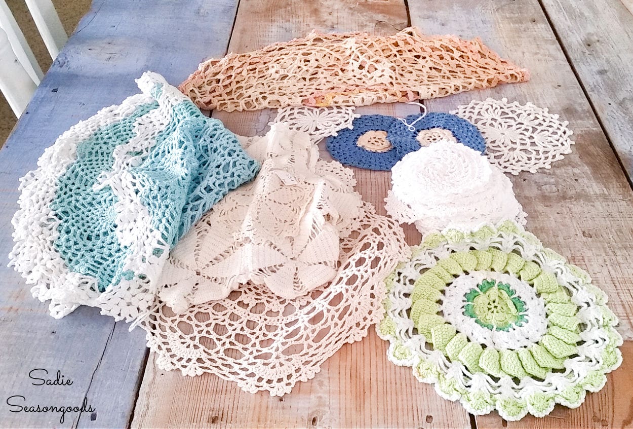 Vintage doilies