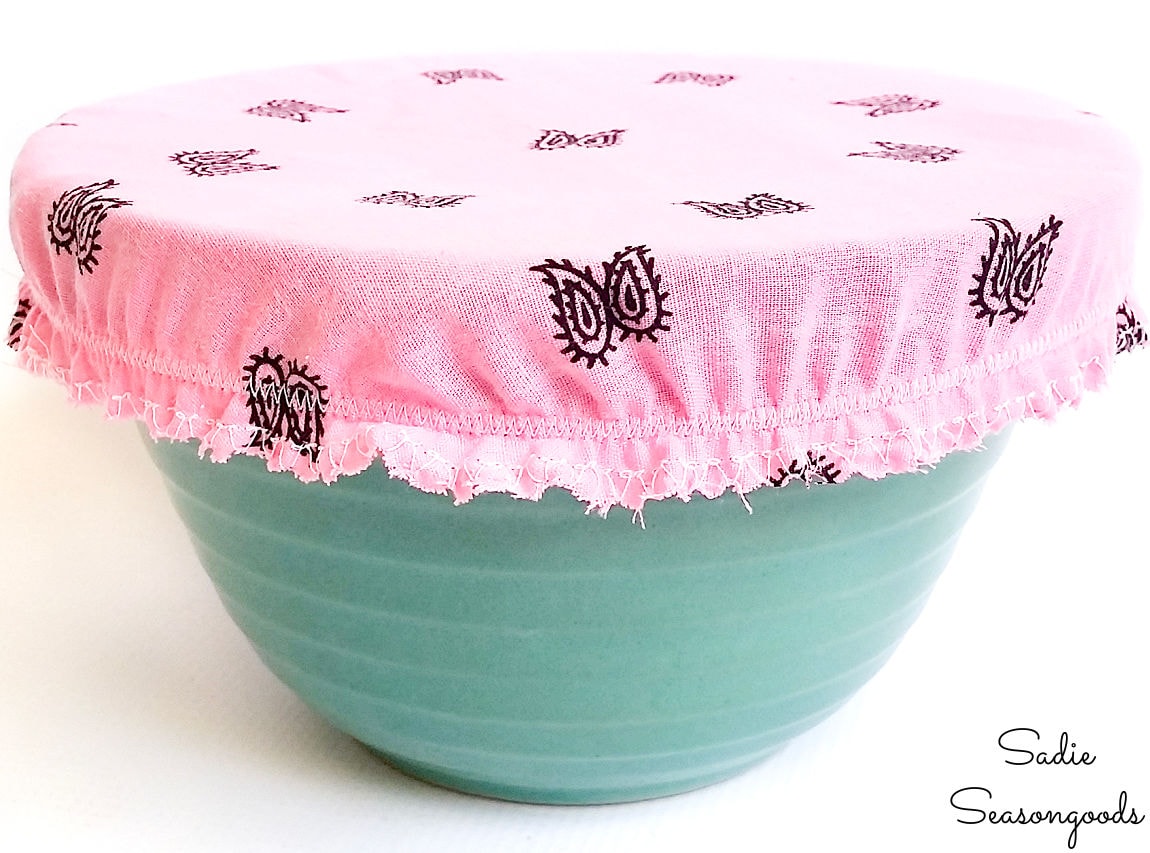 cloth bowl cover and bandana craft