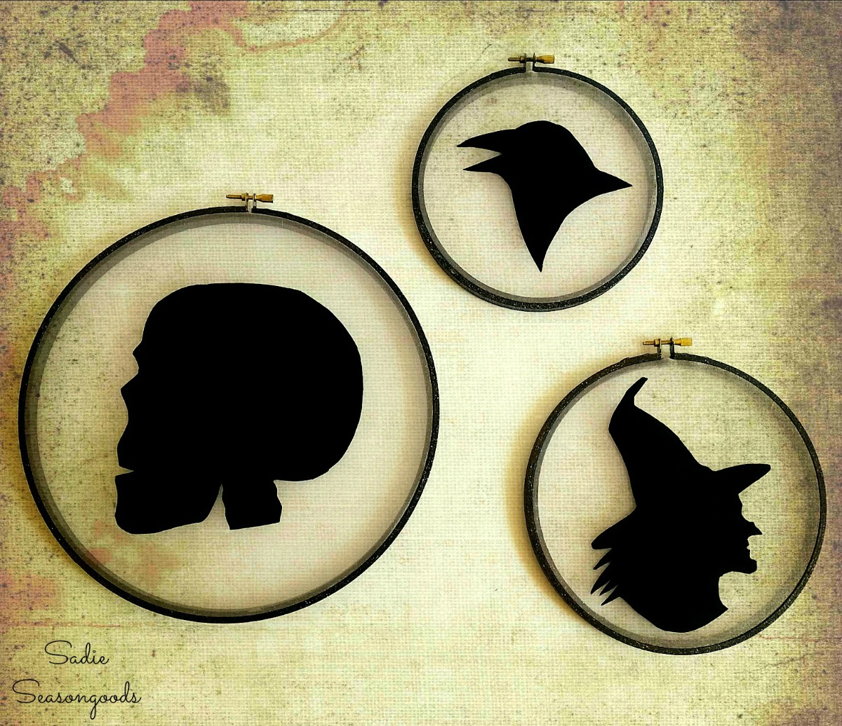 Halloween Silhouettes For Easy And Cute Halloween Window Decorations