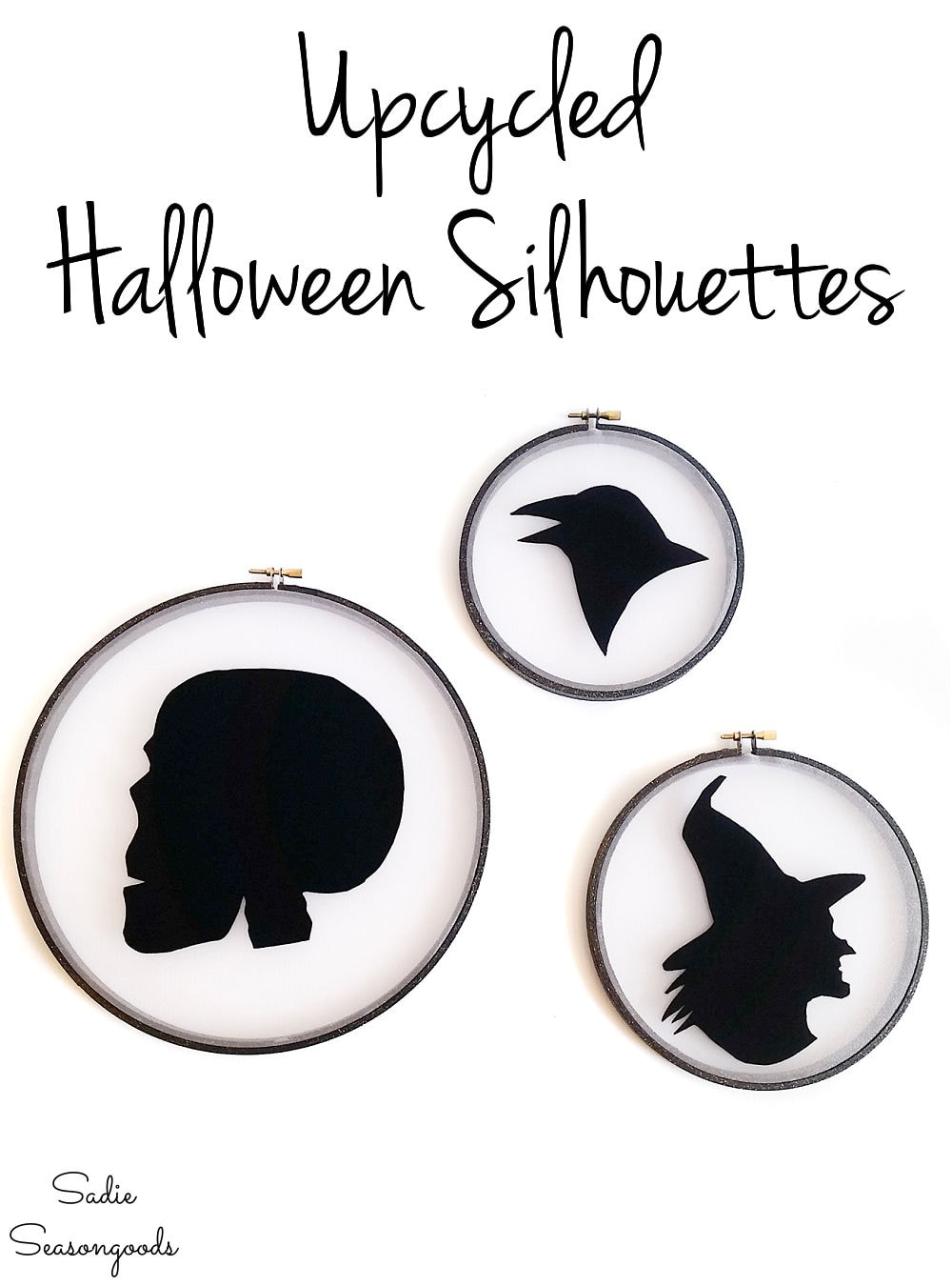 halloween window silhouettes