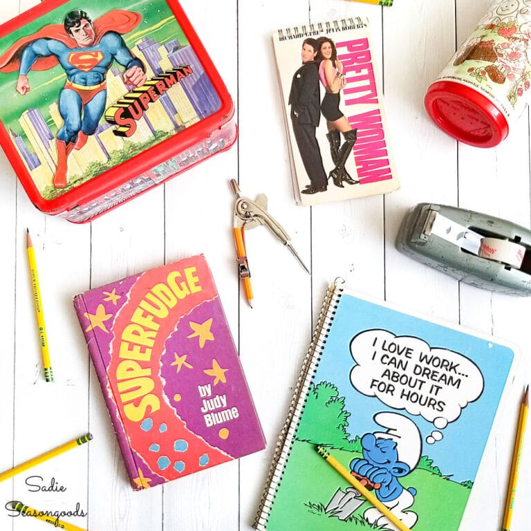 Upcycling Ideas for Vintage School Supplies