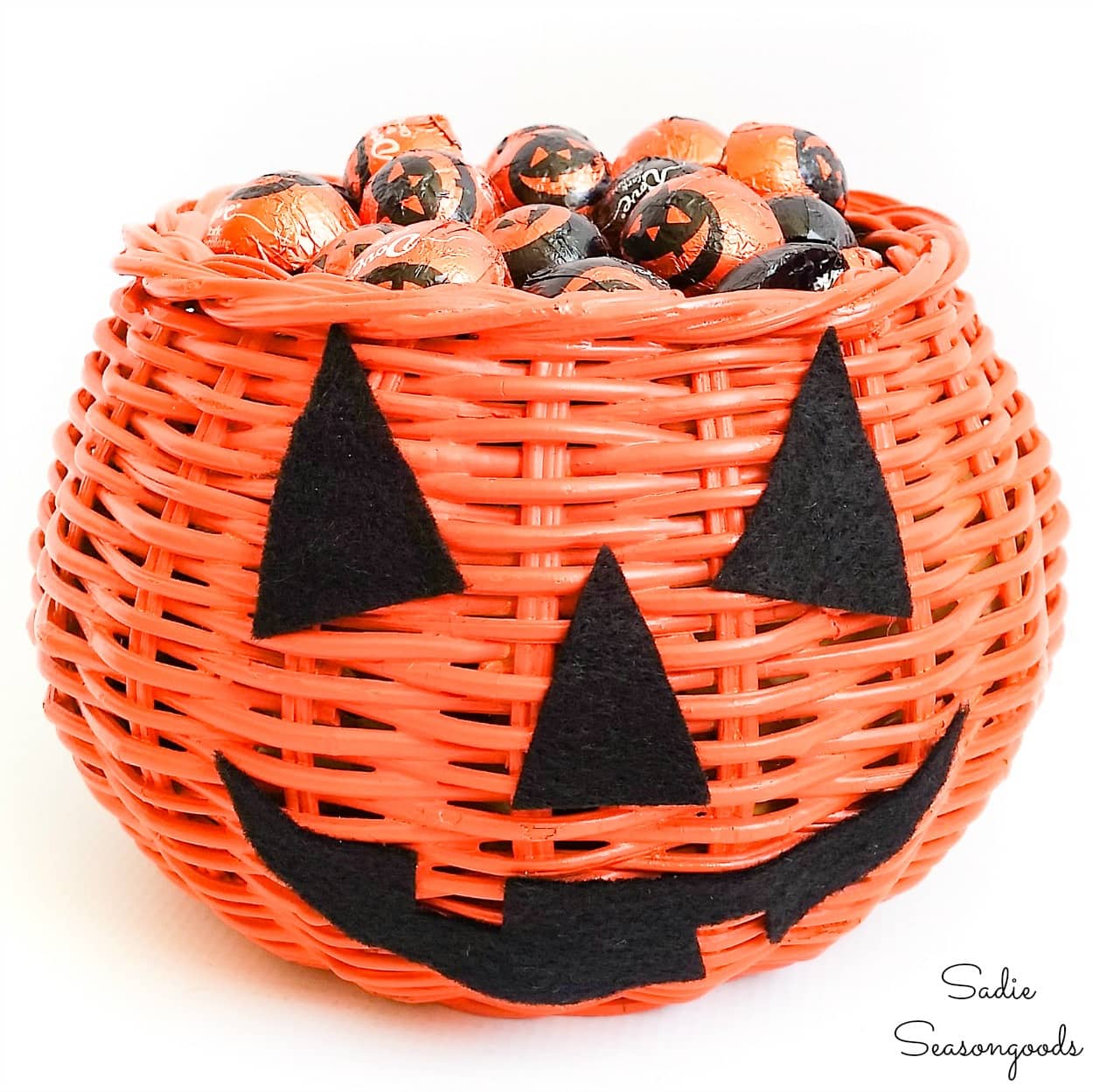 Halloween Candy Basket