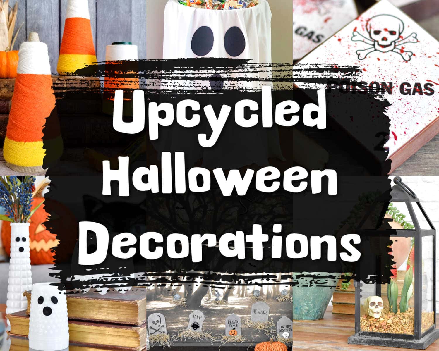 Fun Ideas for Upcycled Halloween Decorations