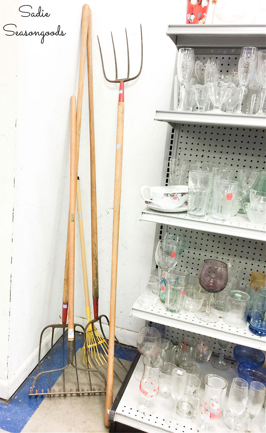 Vintage garden tools