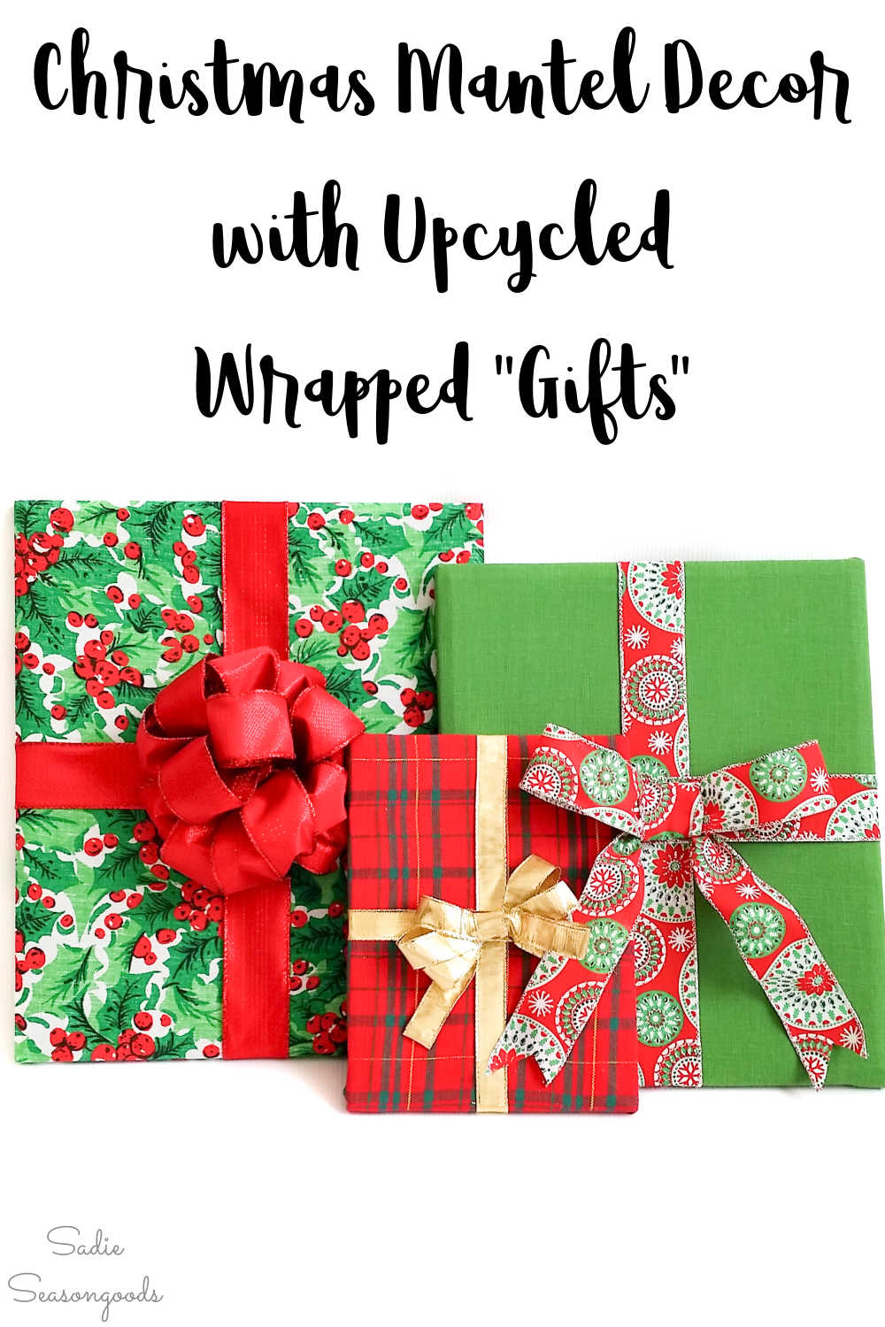 Christmas Craft Ideas that are Upcycled and Repurposed