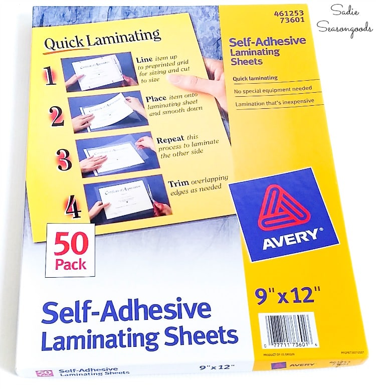 Laminating sheets