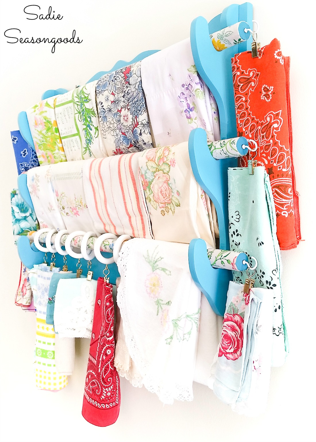 Sewing organizer and sewing room storage ideas