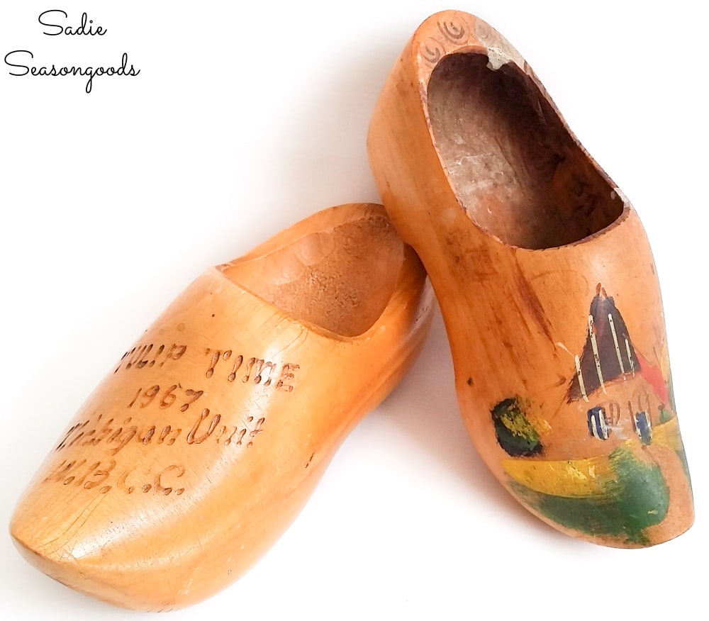 Dutch wooden clogs