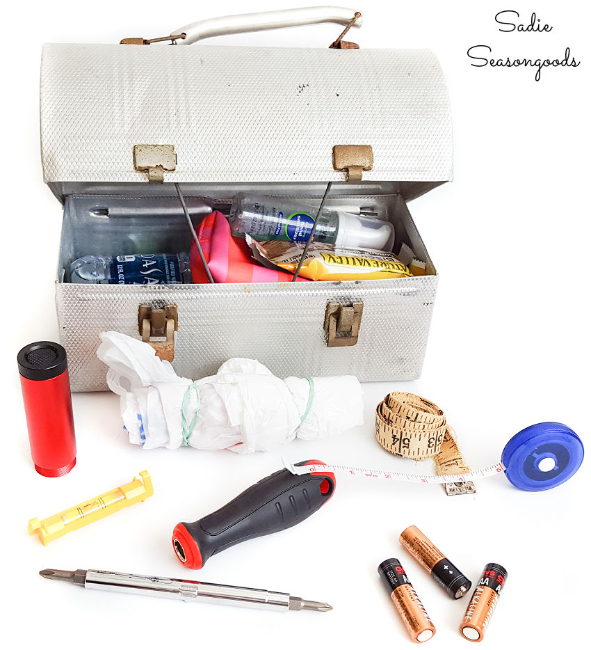 car emergency kit list for yard saling