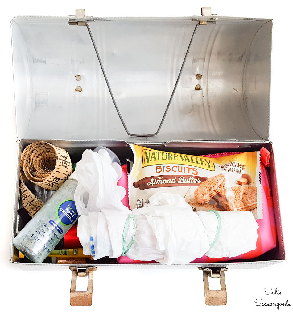 diy car emergency kit for garage saling