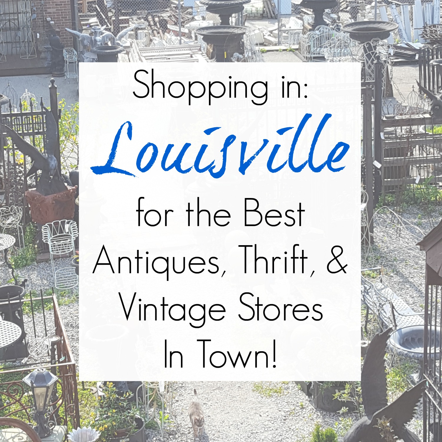 Shopping in Louisville, KY: Best Antiques, Vintage, Architectural Salvage, and Thrift Stores