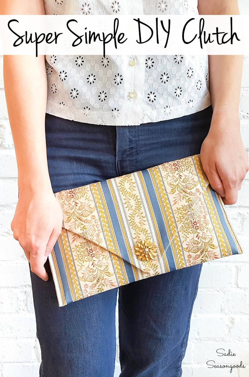 Easy to make clutch purse pattern