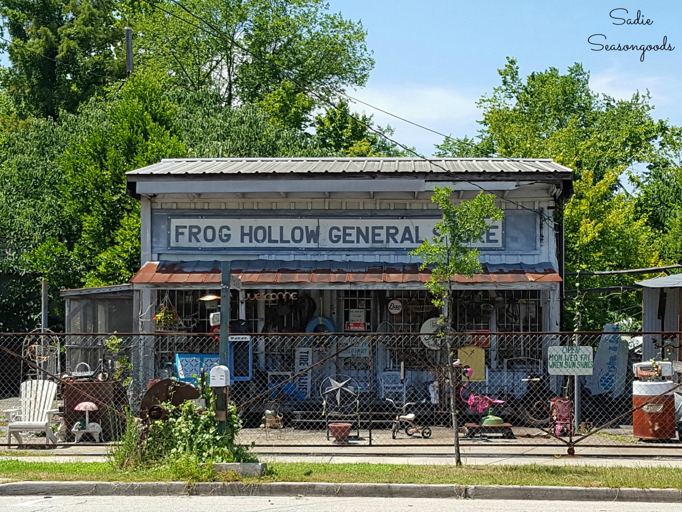 Junk shops Augusta GA or architectural salvage and mancave decor and antiques Augusta GA at Frog Hollow General Store by Sadie Seasongoods / www.sadieseasongoods.com