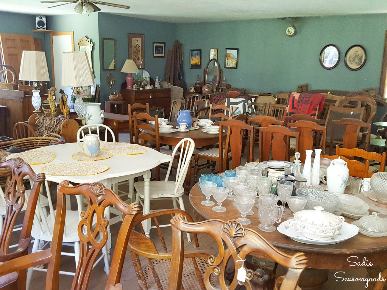 Antique stores in Boone NC at Possom Hollow Antiques for used furniture