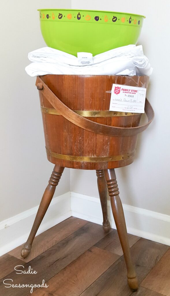 Alternative Trick or Treat Idea with a Candy Bowl Holder