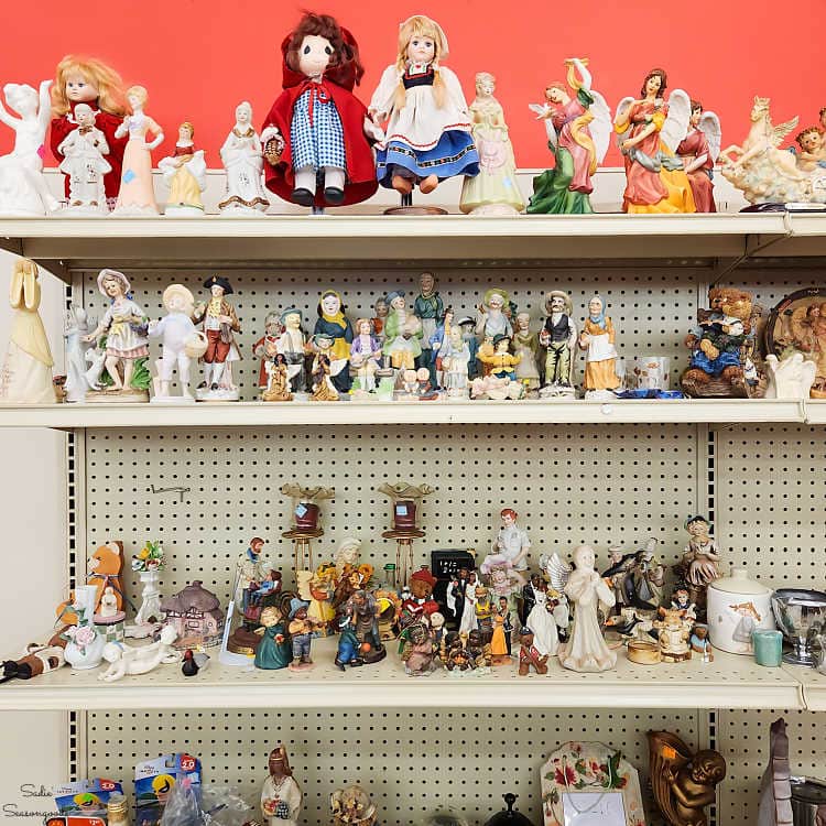 ceramic and porcelain figurines