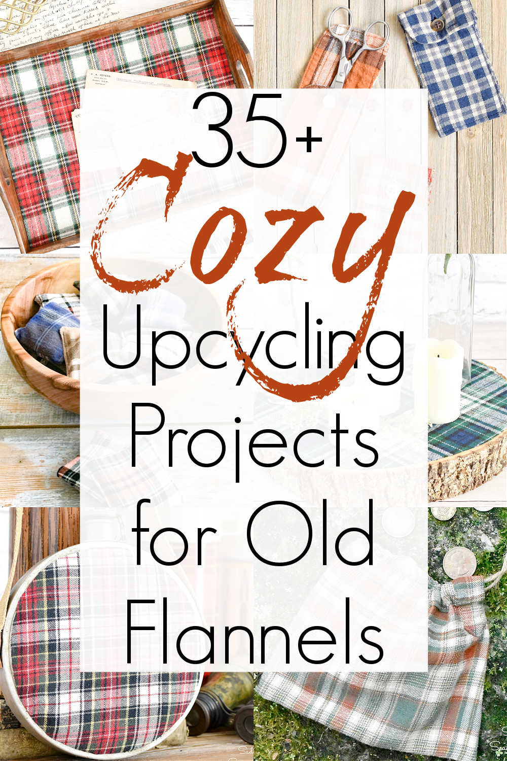 flannel projects for upcycled flannel shirts