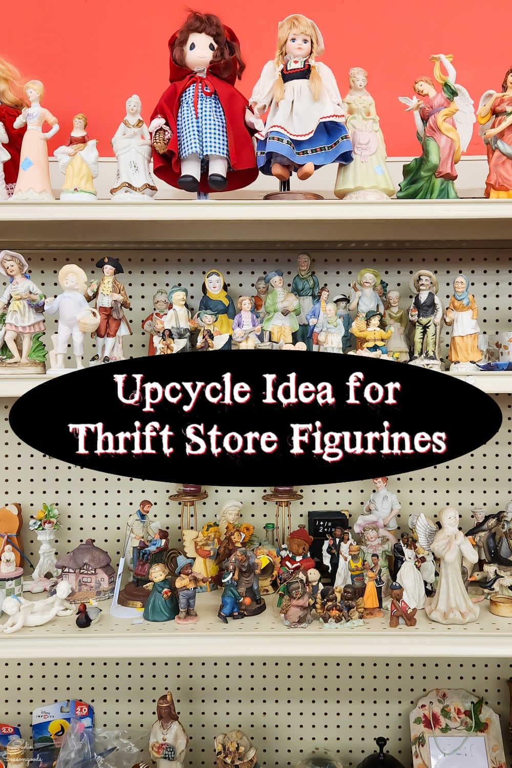 thrift store craft idea for halloween