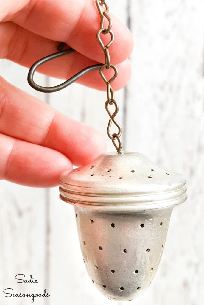 Loose Leaf Tea Strainers and as Christmas Ornaments