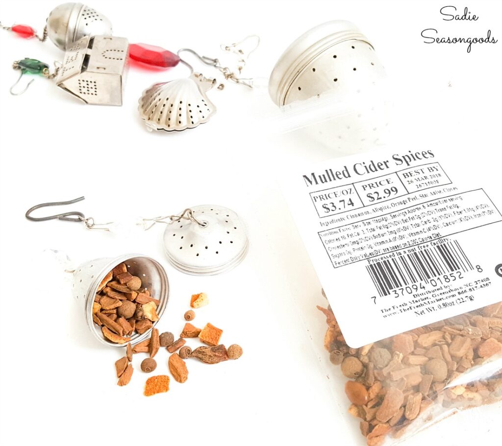 Loose Leaf Tea Strainers and as Christmas Ornaments