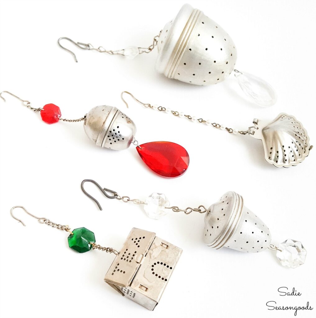 Loose Leaf Tea Strainers and as Christmas Ornaments