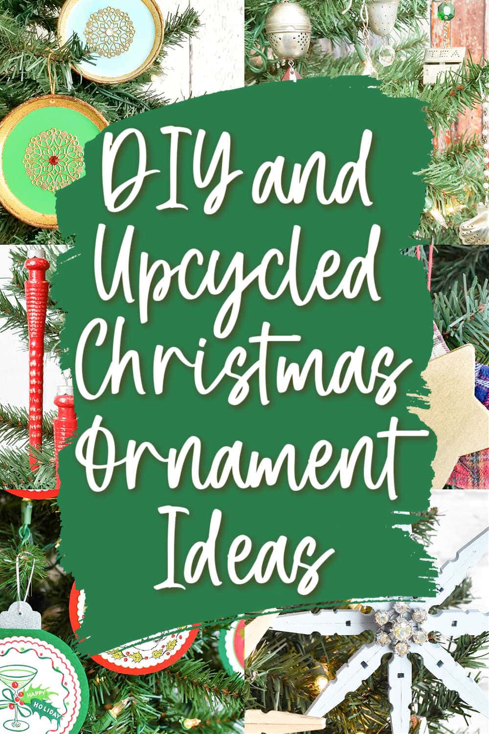 christmas ornament crafts for adults to make some repurposed ornaments