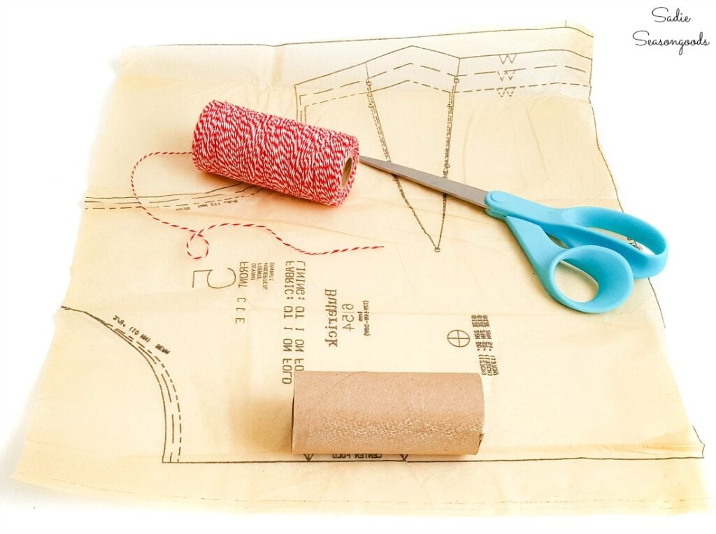 Sustainable Gift Wrapping with Vintage Sewing Patterns