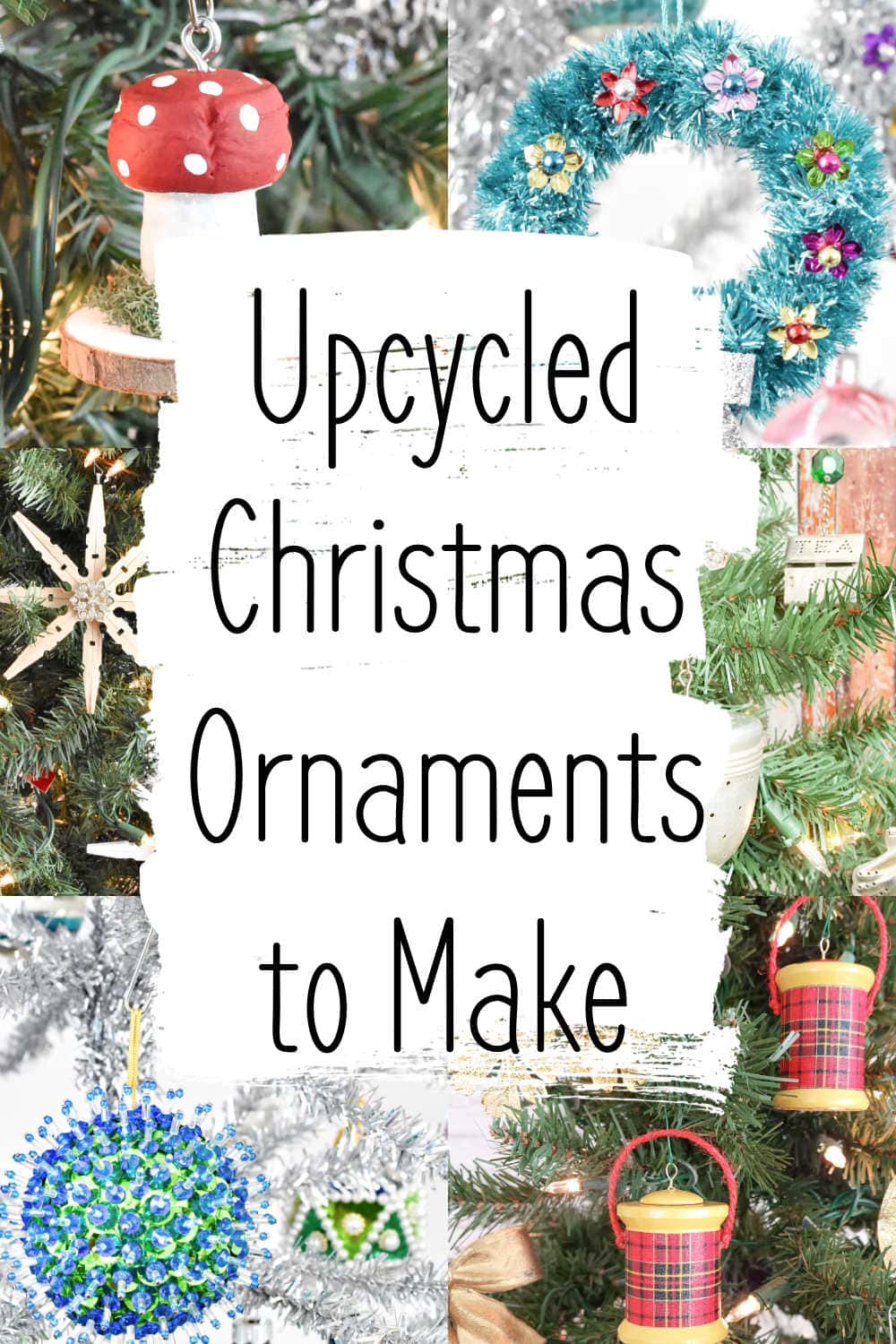 christmas craft ideas for upcycled ornaments
