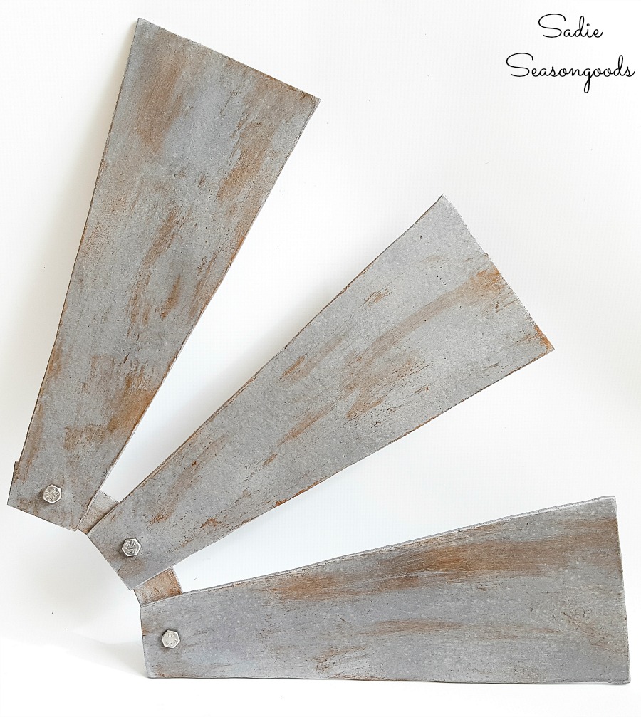 Windmill Decor For Farmhouse Home Decor From Ceiling Fan Blades