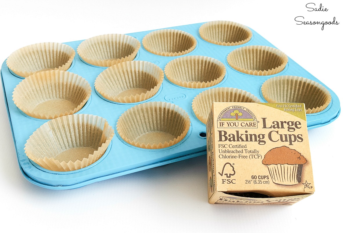 Plant Starting Tray or Seed Starting Tray with a Muffin Pan