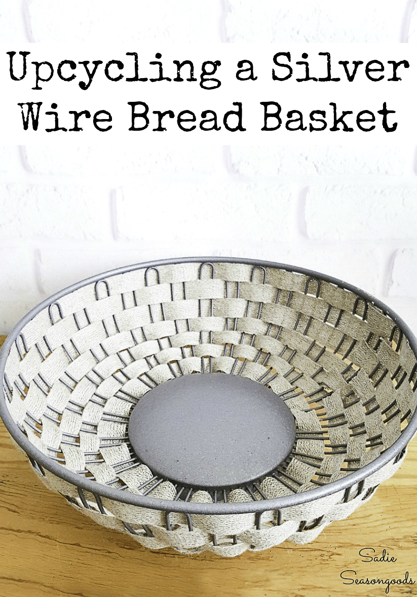 Industrial farmhouse decor and farmhouse wire basket