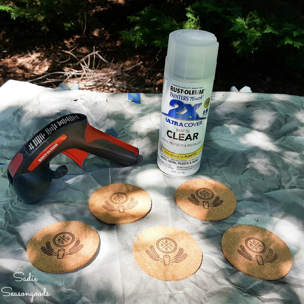 Condo Blues: How to Make Clever Bottle Cap Placemats