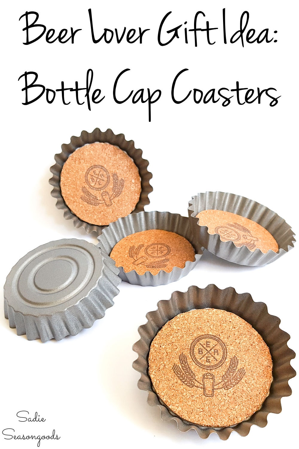 beer coasters that look like bottle caps