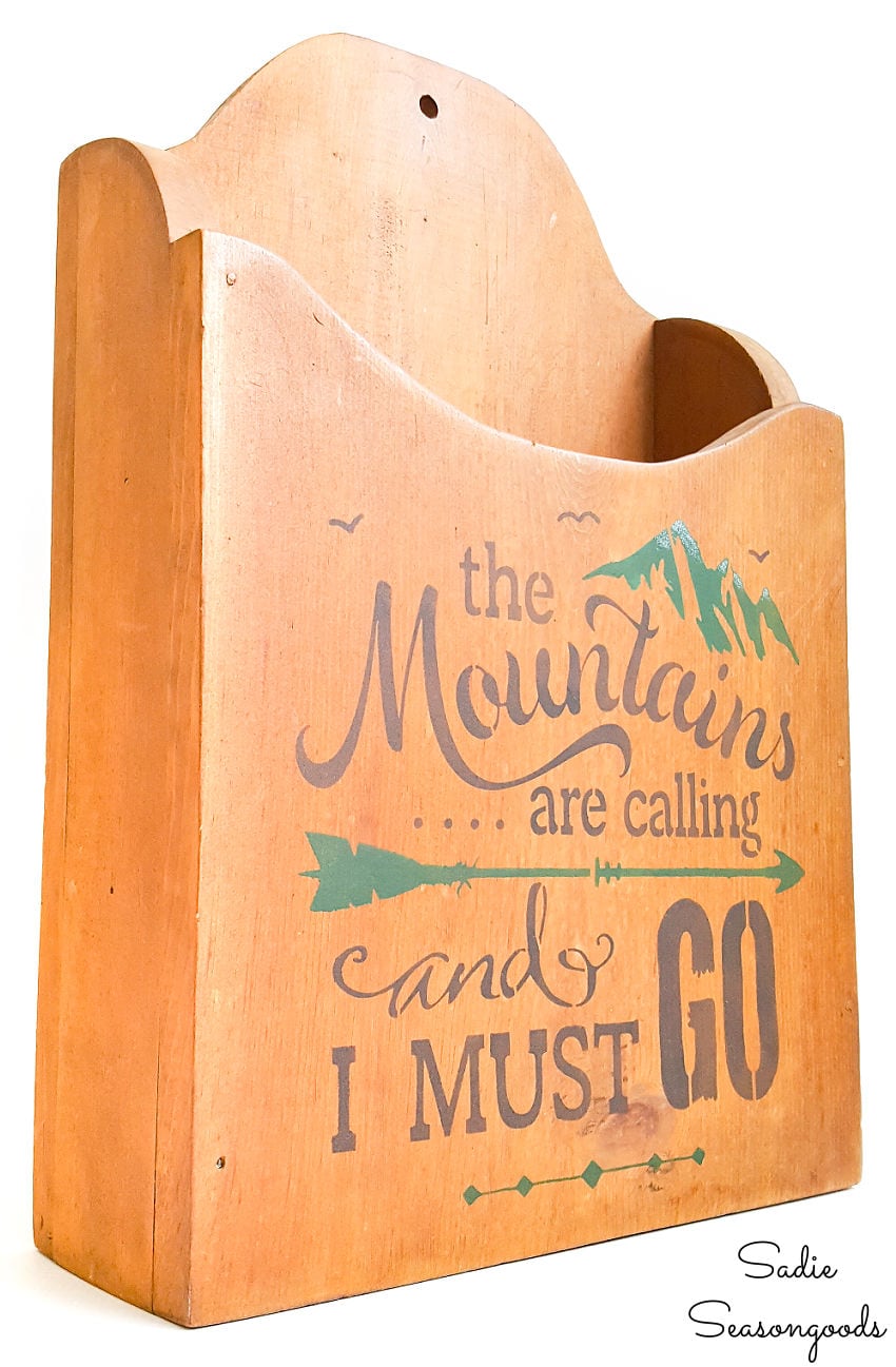 brochure stand for north ga cabin rentals