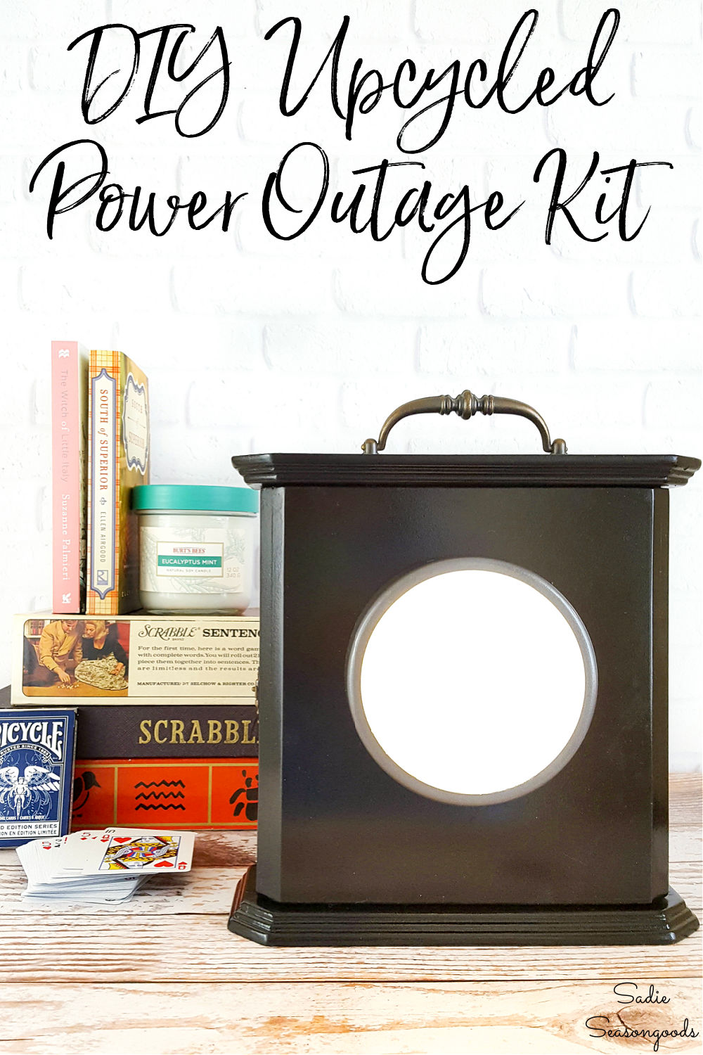 Power Outage Kit with Emergency Lantern for a Blackout at Home