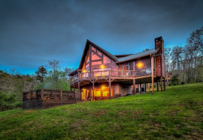 mountain cabin for rent in blue ridge ga