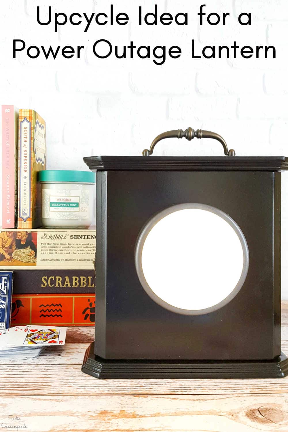 how to make a power outage lantern