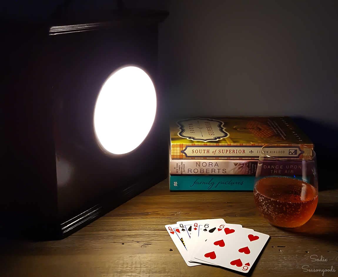 Upcycled Power Outage Kit and Lantern